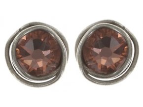 Sparkle Twist - růžová Náušnice > Puzety - 5450543340210