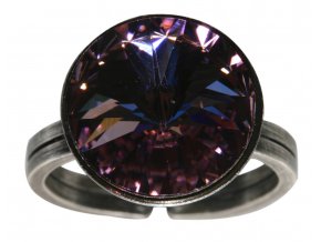 Rivoli - fialová Prsteny - 5450527613057