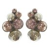 Petit Glamour - beige/pink Náušnice > Puzety - 5450527966719