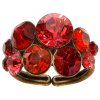 Petit Glamour - červená Prsteny - 5450543054537