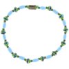 Glamour d'Afrique - modrá/zelená Náramky > Elastické - 5450543220154
