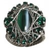 Enchanted - zelená Prsteny - 5450527729406