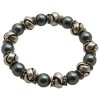 Vintage Pearl - černá/modrá Náramky > Elastické - 5450527674256