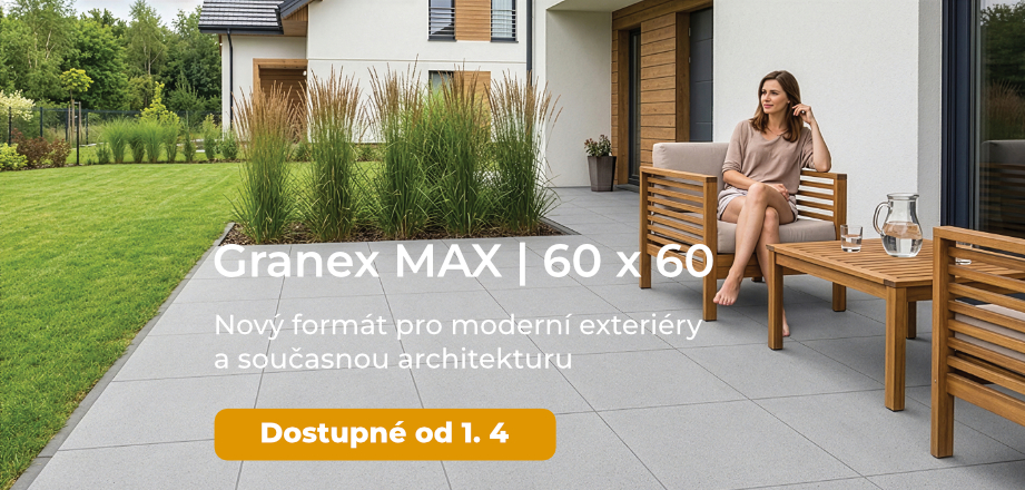 Betonová dlažba Granex Max 60x60