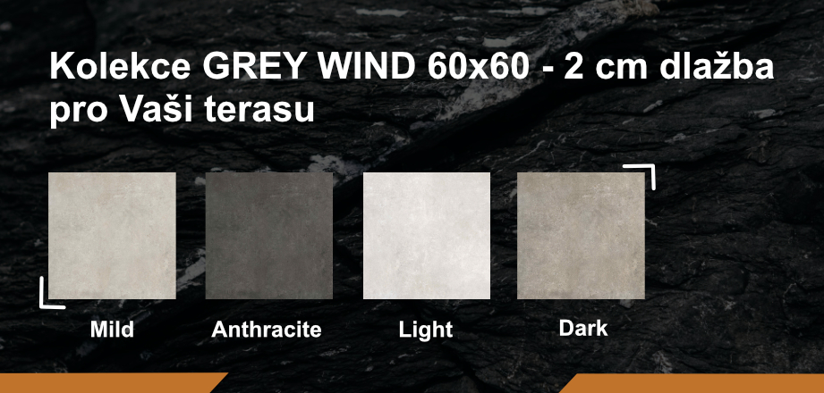 Kolekce Grey Wind 60x60