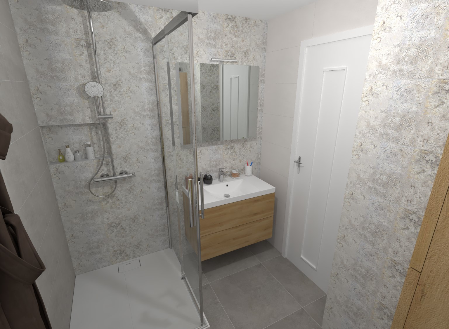 Vizualizace koupelny