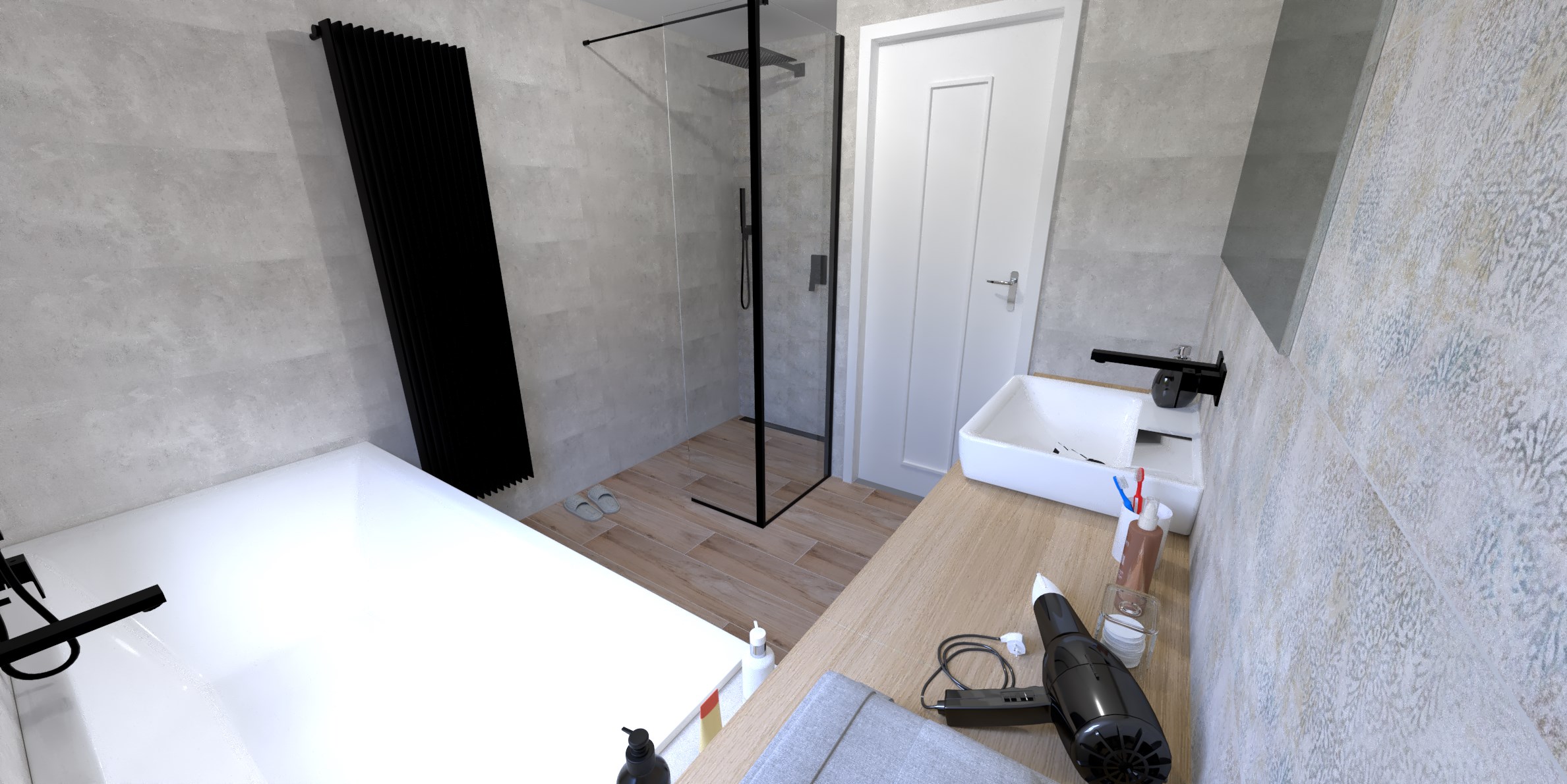 Vizualizace koupelny