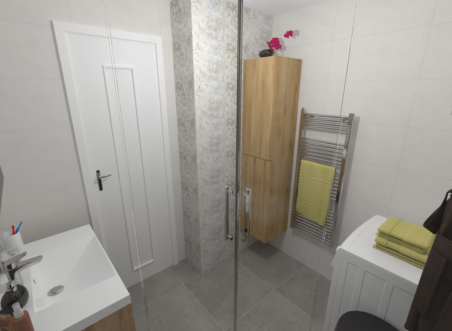 Vizualizace koupelny