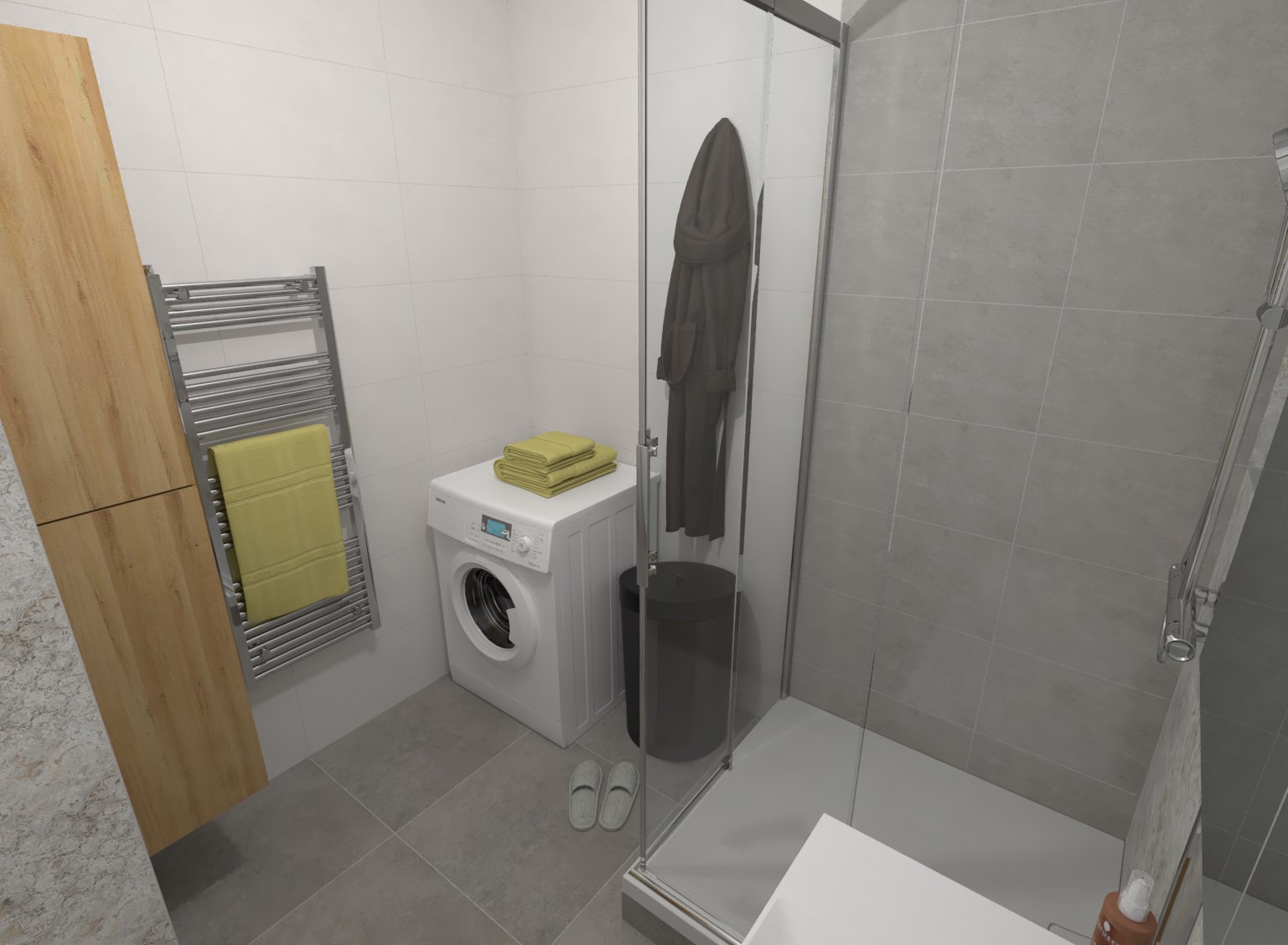 Vizualizace koupelny