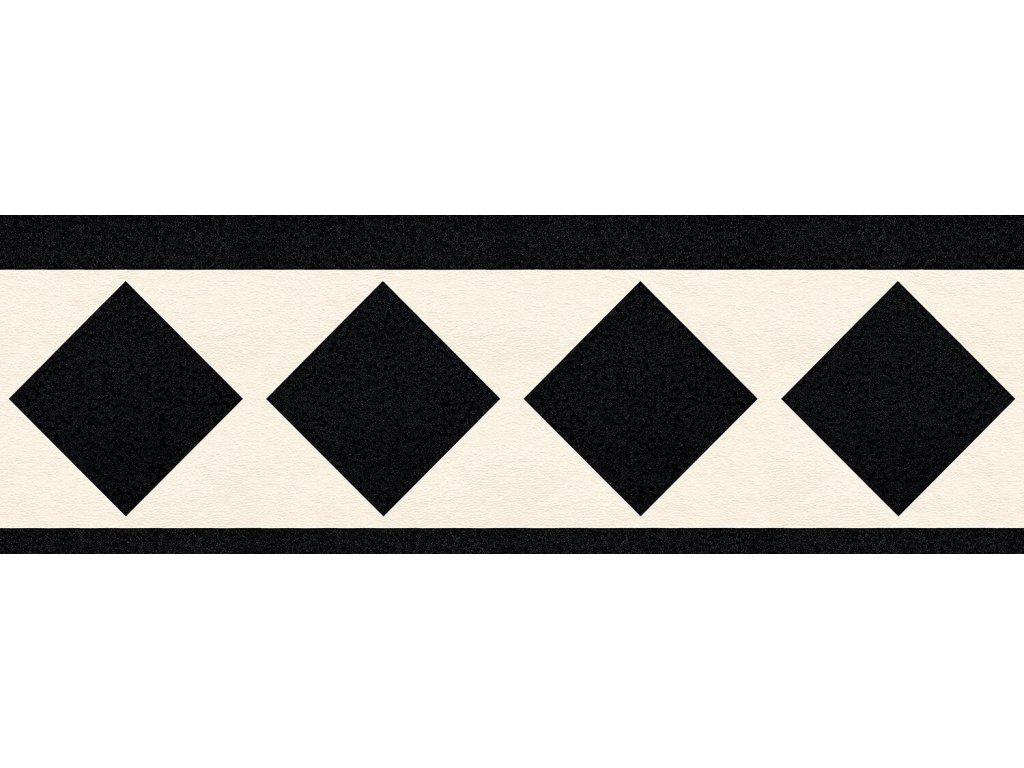 Listela Arté Senza black mat rektifikovaná 15x45