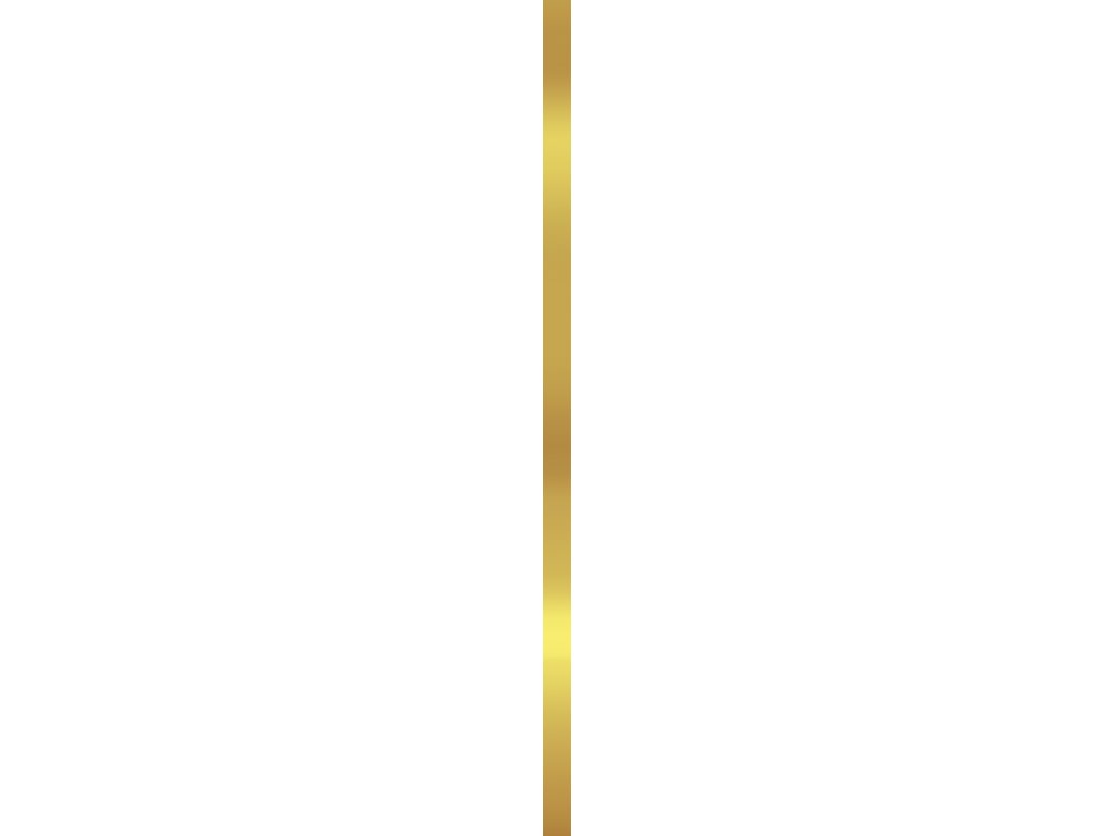Listela Carrara Sky Super Gold Glossy Rekt. 75x2,5 cm