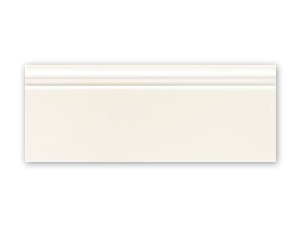 Listela Tubadzin Royal Place white 1 lesk 12x30