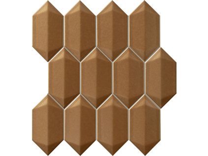 Mozaika Arté Floral Stone gold mat 27x29