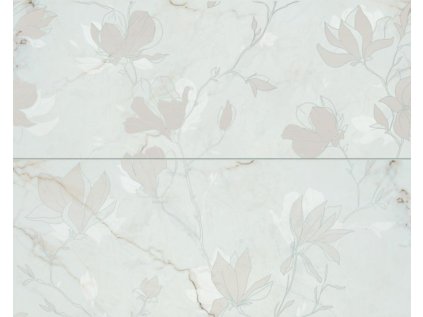 Dekor Tubadzin Liberte fleur 2ks lesk rektifikovaný 60x75