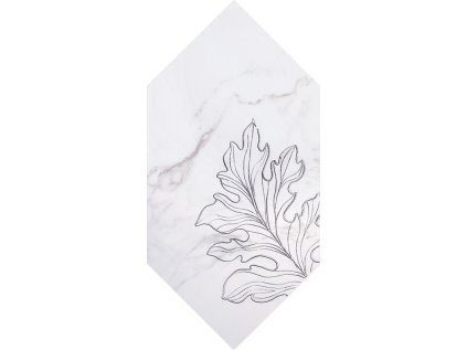 Dekor Tubadzin Rochelle fleur form pololesk rektifikovaný 15x23