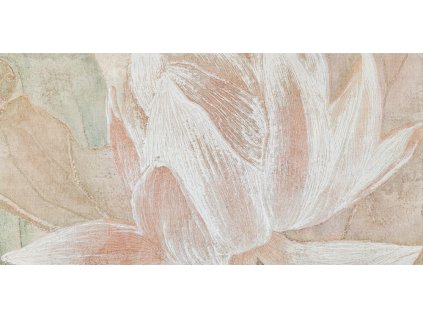 Dekor Tubadzin Tortora flowers 2A mat rektifikovaný 60x120