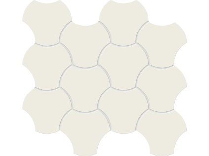 Mozaika Tubadzin Cielo e Terra bianco up down 1 mat rektifikovaná 30x34