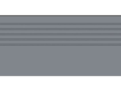 Schodovka Tubadzin Cielo e Terra grafite mat rektifikovaná 30x60