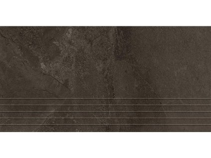 Schodovka Tubadzin Grand Cave brown mat rektifikovaná 30x60