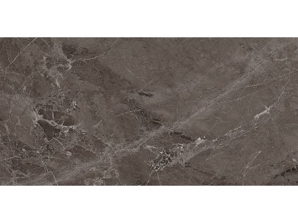 Obklad Tubadzin Linea brown lesk rektifikovaný 30x60