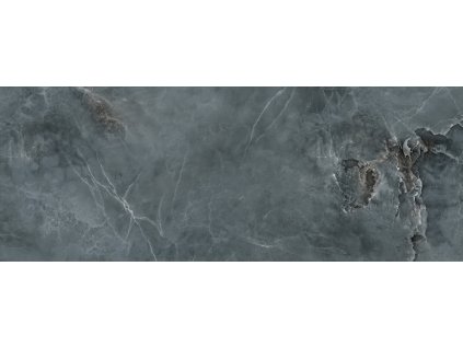 Obklad Arté Orizzonte navy lesk rektifikovaný 33x90