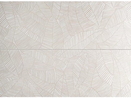 Dekor Tubadzin Pure leaves 2 prvky mat rektifikovaný 66x90