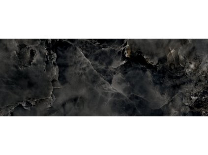 Obklad Arté Vero graphite lesk rektifikovaný 33x90