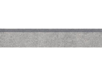 102319 schodovka tubadzin zimba light grey care struktura mat rektifikovana 30x160