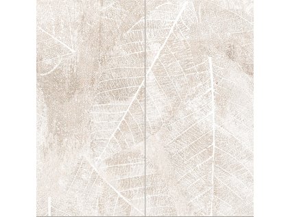 Dekor Tubadzin Clarity inserto leaves A rektifikovaný 2ks 120x120