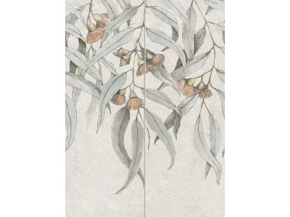 Dekor Arté Taonga inserto leaves B struktura mat rektifikovaný 66x90