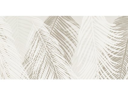 Dekor Tubadzin Veil inserto leaves A element 3 mat rektifikovaný 60x120