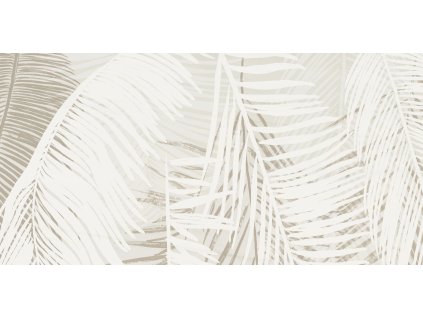 Dekor Tubadzin Veil inserto leaves B element 3 mat rektifikovaný 60x120