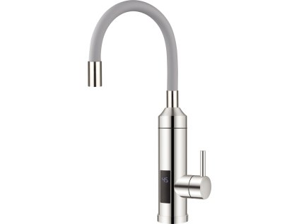 107356 baterie s elektrickym ohrevem vody a s flexi vytokem elw35 ef gray