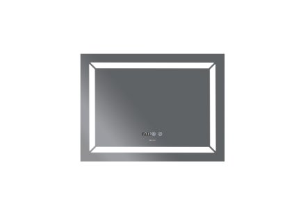 Koupelnové zrcadlo s LED osvětlením, protizamlžovací funkcí a regulací jasu MR01-80×60 Light