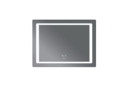 Koupelnové zrcadlo s LED osvětlením, protizamlžovací funkcí a regulací jasu MR13-80×60-REVERSE Style
