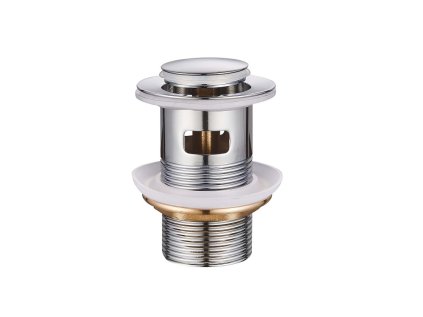 Umyvadlová výpusť s přepadem MIXXUS, POP-UP-05