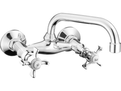 Dřezová baterie nastěnná MIXXUS PREMIUM ZEUS 361-G