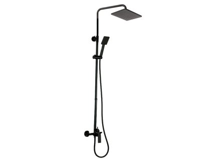 Sprchový sloup s baterií MIXXUS PREMIUM ALEX 003-J BLACK, černá