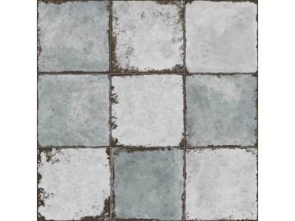 Dlažba El Molino Rialto celeste struktura pololesk rektifikovaná 58x58