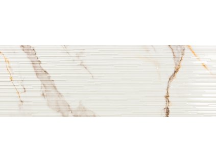 Obklad El Molino Supreme lines gold struktura lesk rektifikovaný 30x90