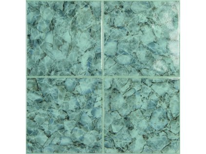 Obklad El Molino Naxos turquesa struktura lesk 33x33