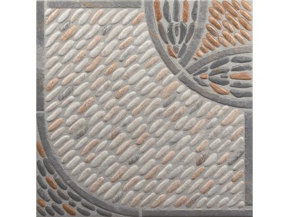 Dlažba El Molino Octavia Jet mix struktura mat 45x45