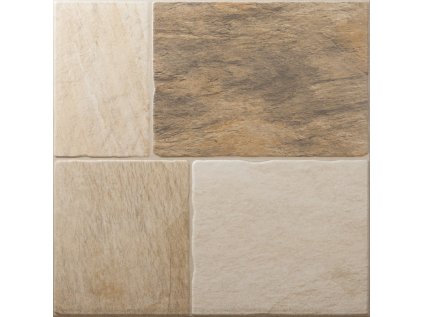 Dlažba El Molino Catania beige struktura mat rektifikovaná 58x58