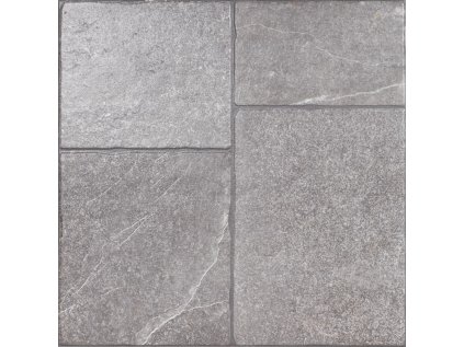 Dlažba El Molino Terrano gris struktura mat rektifikovaná 58x58