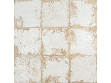 Dlažba El Molino Memory base 7 blanco struktura lesk rektifikovaná 58x58