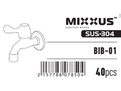 Baterie na studenou vodu BIB-01