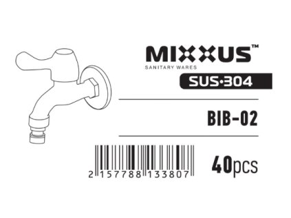 Baterie na studenou vodu BIB-02