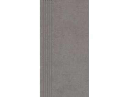 Schodovka Intero Grys Přímá Řez. Mat. 29,8x59,8 cm