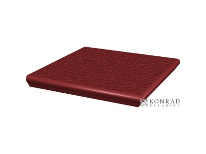 Dlažba šedá Rosa Schod Stupnice Rohová Duro 33X33 cm