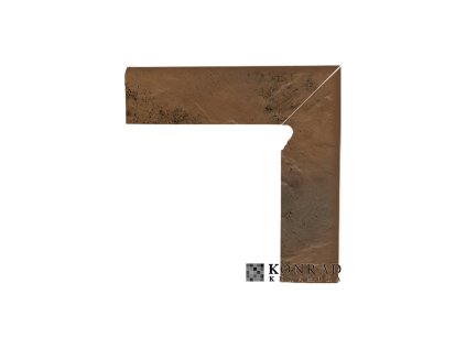 Dlažba Semir Beige Sokl Prav. Set 30X8.1 cm